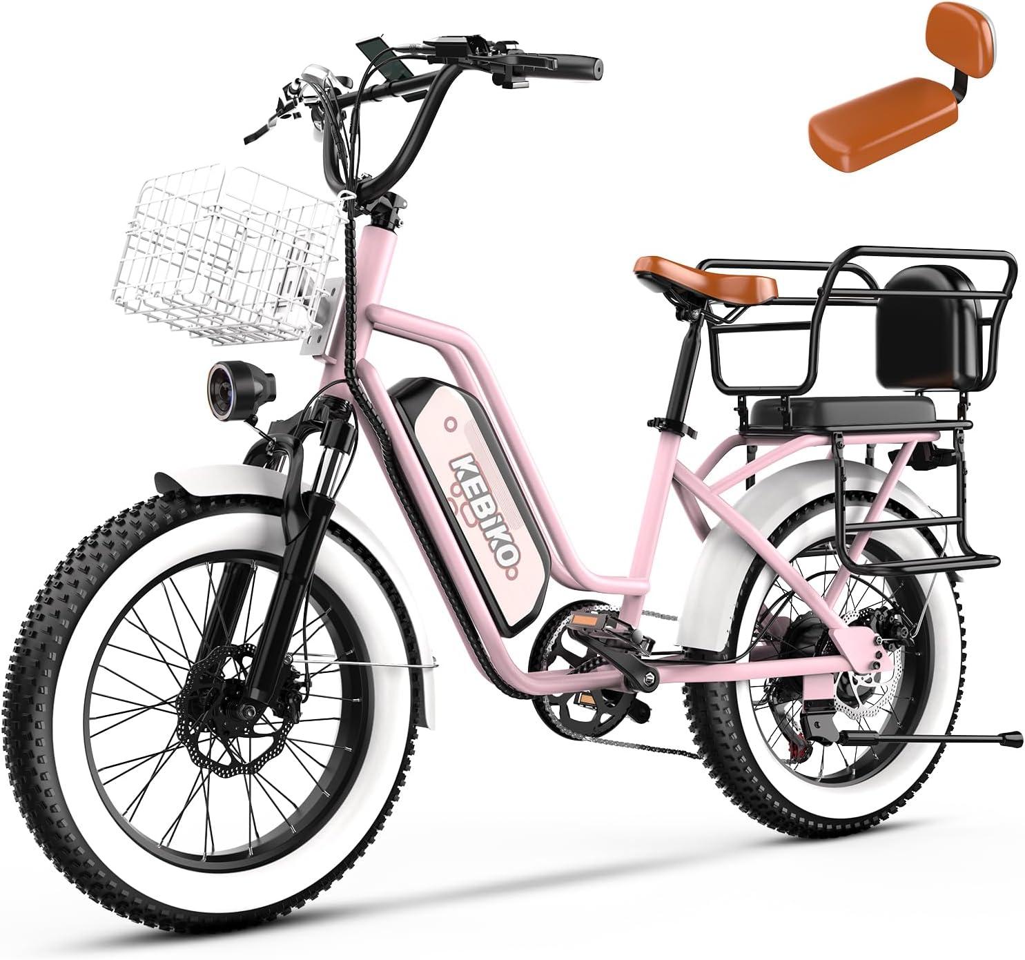 Our Two-Seater Fat Tire E-Bike: 80-Mile, 30+ MPH Review