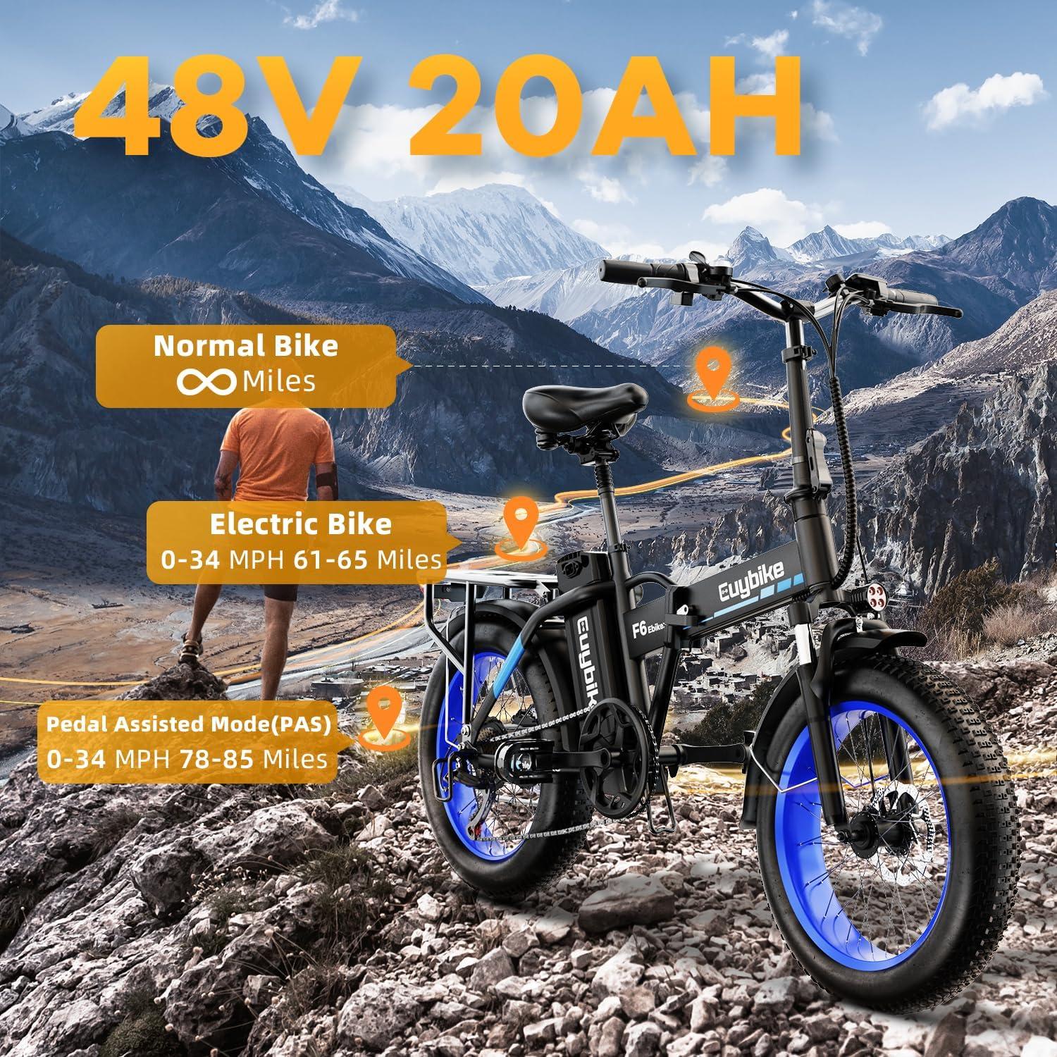 Our Take on the 1000W Folding E-Bike: Power & Range