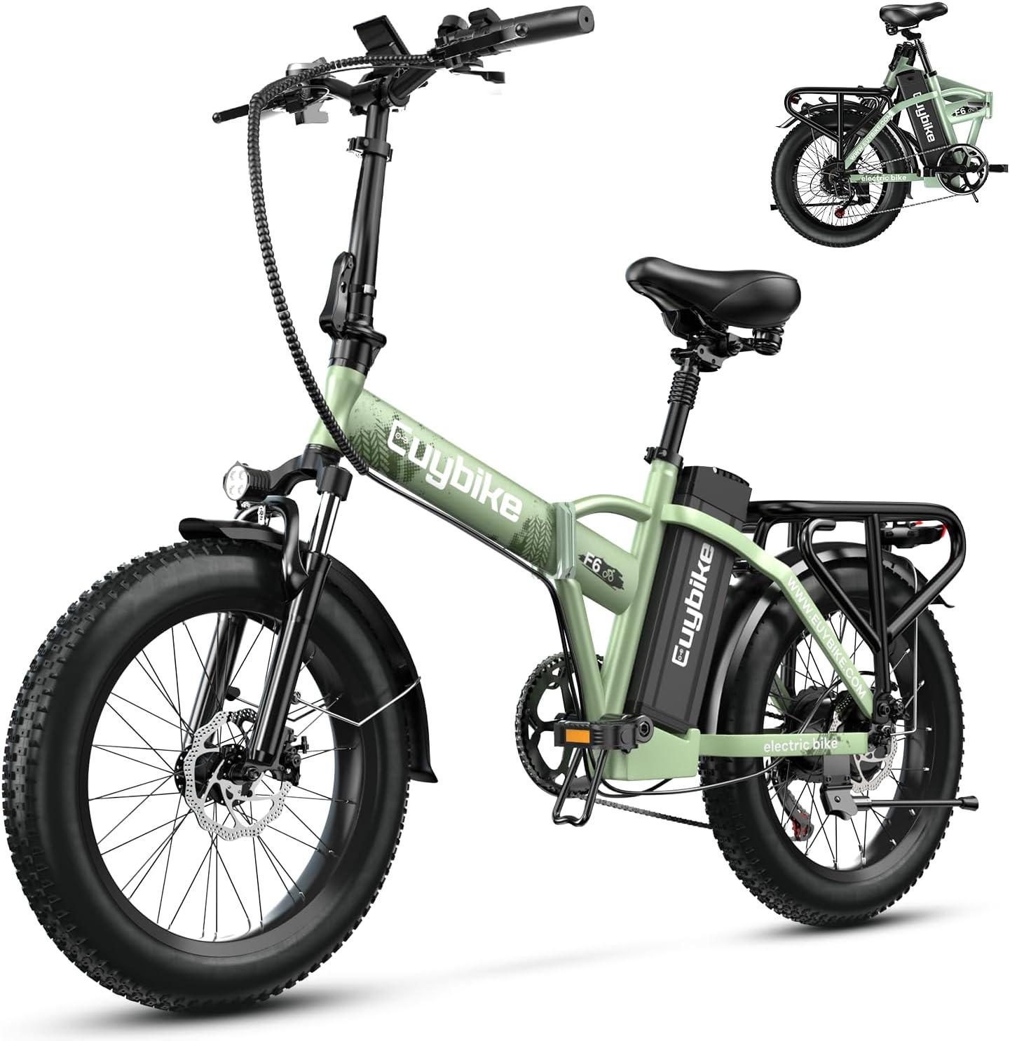 Our Ride Review: 1000W Folding Fat-Tire E-Bike